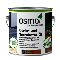 Stein- und Terrakotta-Öl