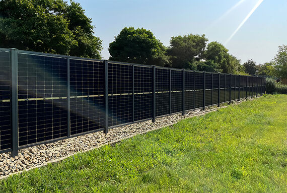 Osmo Solar-Fence system as perimeter fencing